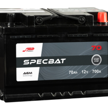Ogłoszenie - Akumulator 70Ah 700A Specbat Agm Start&Stop Prawy Plus - Kalisz - 568,00 zł