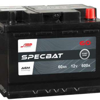 Ogłoszenie - Akumulator 60Ah 600A Specbat Agm Start&Stop Prawy Plus - Kalisz - 459,00 zł