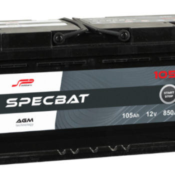 Ogłoszenie - Akumulator 105Ah 850A Specbat Agm Start&Stop Prawy Plus - Kalisz - 749,00 zł