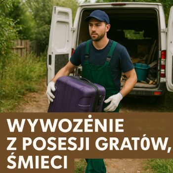 Ogłoszenie - Likwidacja mieszkań, opróżnienie domu, tel. 504-746-203 Kępno, Syców, Namysłów, Bierutów, Twardogóra, garażu, strychu,