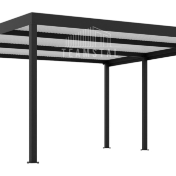 Ogłoszenie - CarPort PREMIUM - Wiata samochodowa 5x5 Antracyt - TS1042 - 10 990,00 zł