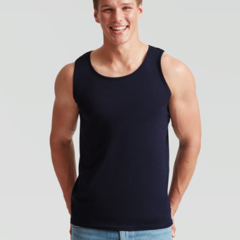 Ogłoszenie - Koszulka t shirt na ramiączkach Tank Top czarna Fruit Of The Loom - 22,00 zł