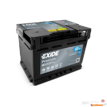 Ogłoszenie - Akumulator 61Ah 600A Exide Premium - darmowy dowóz i wymiana - 309,00 zł