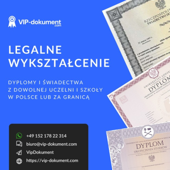 Ogłoszenie - Gdzie kupić maturę Matura z wpisem do CKE - 950,00 zł