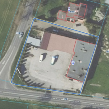 Ogłoszenie - Nieruchomość gruntowa zabudowana piekarnią - 294 256,00 zł