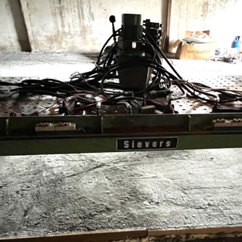 Ogłoszenie - Prasa hydrauliczna SIEVERS do klejenia konstrukcji - łuków z drewna - 15 900,00 zł