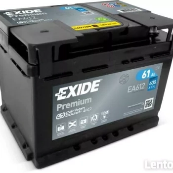 Ogłoszenie - Akumulator 61Ah 600A Exide Premium / DARMOWY DOWÓZ! - Tychy - 319,00 zł