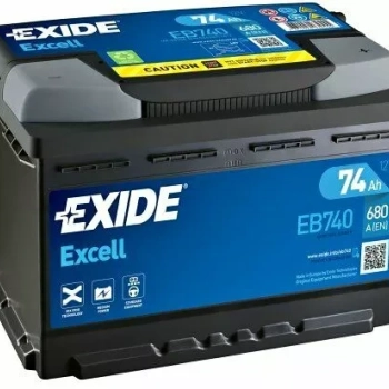Ogłoszenie - Akumulator 74Ah 680A Exide Excell / DARMOWY DOWÓZ - Tychy - 359,00 zł