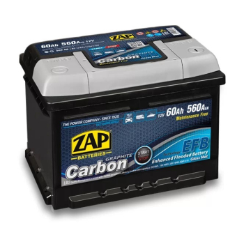 Ogłoszenie - Akumulator 60Ah 560A ZAP CARBON EFB START&STOP DARMOWY DOWÓZ - 379,00 zł