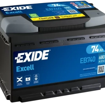 Ogłoszenie - Akumulator 74Ah 680A Exide Excell PRAWY PLUS DARMOWY DOWÓZ - 359,00 zł