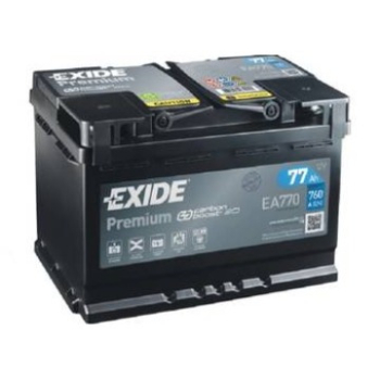 Ogłoszenie - Akumulator 77Ah 760A Exide Premium - darmowy dowóz i wymiana - 369,00 zł