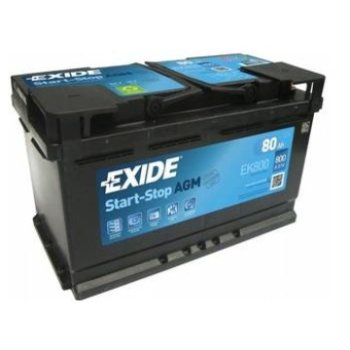 Ogłoszenie - Akumulator 80Ah 800A Exide AGM - darmowy dowóz i wymiana - 685,00 zł