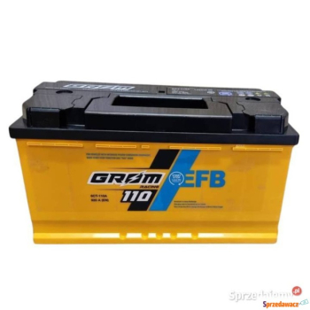 Ogłoszenie - Akumulator 110Ah 920A Grom Racing efb darmowy dowóz i wymiana - 670,00 zł