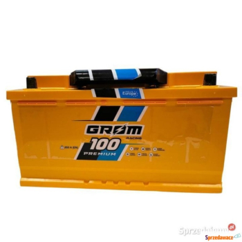 Ogłoszenie - Akumulator 100Ah 850A Grom Racing EN Prawy Plus darmowy dowóz i wymiana - 550,00 zł