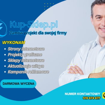 Ogłoszenie - PROJEKTOWANIE STRON/SKLEPÓW INTERNETOWYCH,PROJEKTÓW GRAFICZNYCH,WWW,POZYCJONOWANIE GOOGLE ,INNE - 899,00 zł