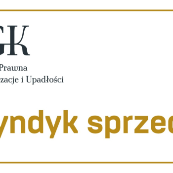 Ogłoszenie - Pakiet należności – Inferco Poland sp. z o.o. sp. k w upadłości - 71 368,20 zł