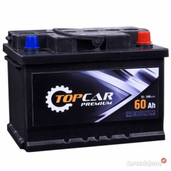 Ogłoszenie - Akumulator 60Ah 540A Topcar Premium Darmowy DowózI WYMIANA - 340,00 zł