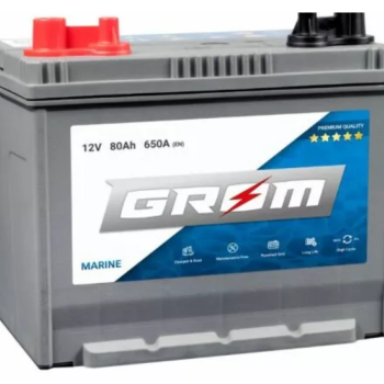 Ogłoszenie - Akumulator 80Ah 650A M31-DC GROM MARINE-DARMOWY DOWÓZ - 430,00 zł