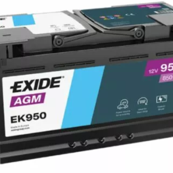Ogłoszenie - Akumulator 95Ah 850A EN EXIDE AGM EK950-DARMOWY DOWÓZ - Płock - 770,00 zł