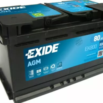 Ogłoszenie - Akumulator 80Ah 800A Exide AGM EK800 EN-DARMOWY DOWÓZ - 685,00 zł