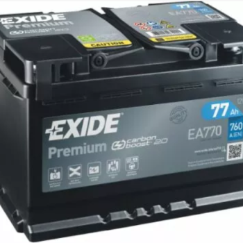 Ogłoszenie - Akumulator 77Ah 760A EA770 Exide Premium-DARMOWY DOWÓZ - Płock - 369,00 zł