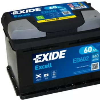 Ogłoszenie - Akumulator 60Ah 540A EB602 Exide Excell EN-DARMOWY DOWÓZ - 285,00 zł