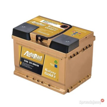 Ogłoszenie - Akumulator 62Ah 600A Autopart Galaxy Gold II Darmowy Dowóz i Wymiana - Mazowieckie - 400,00 zł