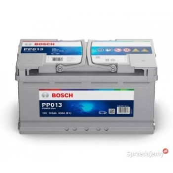 Ogłoszenie - Akumulator 100Ah 830A EN Bosch PP013 Darmowy Dowóz i Wymiana - Radom - 630,00 zł