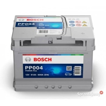 Ogłoszenie - Akumulator 61Ah 600A EN Bosch PP004 Darmowy Dowóz i Wymiana - Radom - 375,00 zł