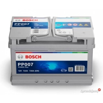 Ogłoszenie - Akumulator 72Ah 720A EN Bosch PP007 Darmowy Dowóz i Wymiana - Radom - 510,00 zł