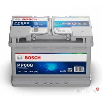 Ogłoszenie - Akumulator 77Ah 780A EN Bosch PP008 Darmowy Dowóz i Wymiana - Radom - 500,00 zł