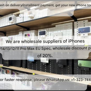 Ogłoszenie - COD / INSTALLMENT WHOLESALE SUPPLIES OF  ORIGINAL IPHONES  16/ 15/14/13/12 /11 - 500,00 zł