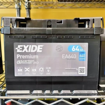 Ogłoszenie - Akumulator 64Ah 640A Exide Premium / DARMOWY DOWÓZ - Tychy - 338,00 zł
