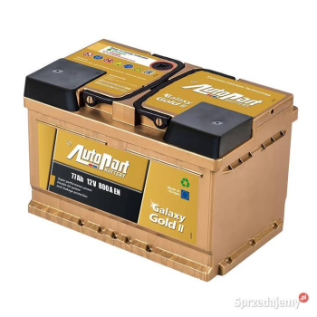 Ogłoszenie - Akumulator 77Ah 800A Autopart Galaxy Gold II DARMOWY DOWÓZ - Radom - 480,00 zł