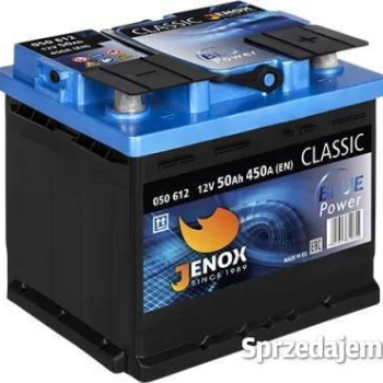 Ogłoszenie - Akumulator 50Ah 450A Jenox Classic DARMOWY DOWÓZ - Radom - 300,00 zł
