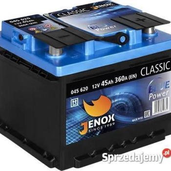Ogłoszenie - Akumulator 45Ah 360A Jenox Classic DARMOWY DOWÓZ - Radom - 270,00 zł
