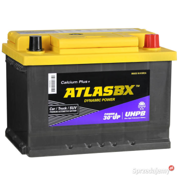 Ogłoszenie - Akumulator 60Ah 600A ATLAS BX Dynamic Power UHPB P+ DARMOWY DOWÓZ - Mazowieckie - 330,00 zł