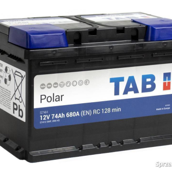 Ogłoszenie - Akumulator 74Ah 680A TAB POLAR S wysoki DARMOWY DOWÓZ - Mazowieckie - 390,00 zł
