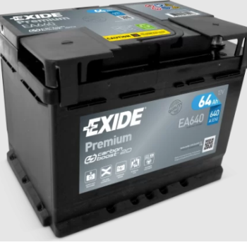 Ogłoszenie - Akumulator 64Ah 640A Exide Premium  - Darmowy Dowóz i Wymiana - 325,00 zł