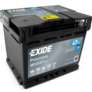 Ogłoszenie - Akumulator 47Ah 450A Exide Premium P+  - Darmowy Dowóz i Wymiana - Kalisz - 255,00 zł