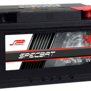 Ogłoszenie - Akumulator 74Ah 670A Specbat Prawy Plus wysoki  - Darmowy Dowóz i Wymiana - Ostrów Wielkopolski - 270,00 zł