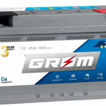 Ogłoszenie - Akumulator 85Ah 800A Grom Premium  Prawy Plus  - Darmowy Dowóz i Wymiana - Ostrów Wielkopolski - 490,00 zł