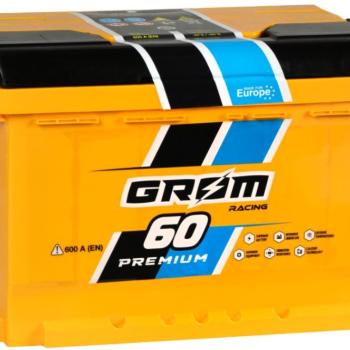 Ogłoszenie - Akumulator 60Ah 600A Grom Racing Prawy Plus  - Darmowy Dowóz i Wymiana