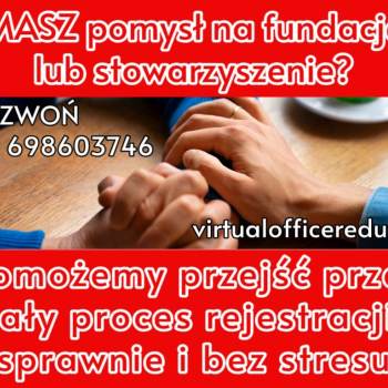 Ogłoszenie - Pomoc w zakładaniu fundacji i stowarzyszeń - Zachodniopomorskie