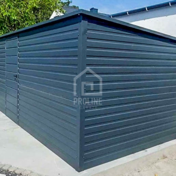 Ogłoszenie - Schowek - Domek Ogrodowy 6x3m - Drzwi - Antracyt - dach spad w tył PLG159 - 7 250,00 zł