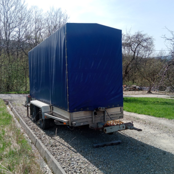 Ogłoszenie - Przyczepa 2-osiowa najazdowa SAM- DMC 6500kg