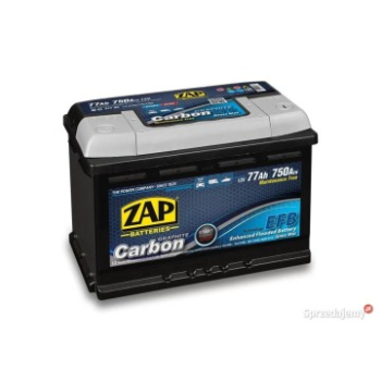Ogłoszenie - Akumulator 77Ah 750A ZAP Carbon Efb Start&Stop Darmowy Dowóz i Wymiana - Radom - 460,00 zł