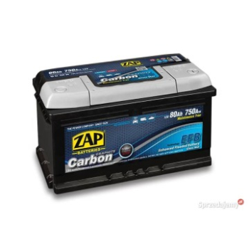 Ogłoszenie - Akumulator 80Ah 750A ZAP carbon efb start&stop darmowy dowóz i wymiana - Mazowieckie - 480,00 zł