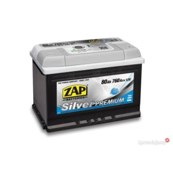 Ogłoszenie - Akumulator 80Ah 760A Zap Silver Premium Darmowy Dowóz i Wymiana - Radom - 430,00 zł