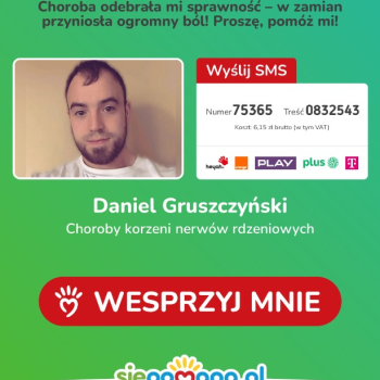 Ogłoszenie - Potrzebuję Twojego Wsparcia